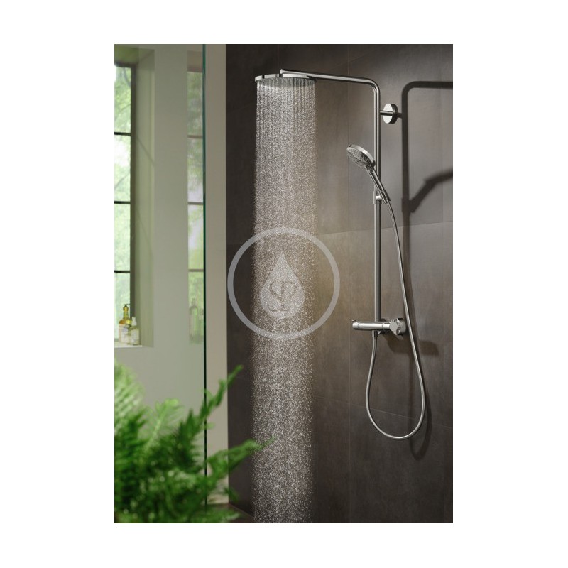 Hansgrohe Raindance Select S - Sprchová súprava s termostatom Showerpipe 240 1jet P, chróm (27633000)