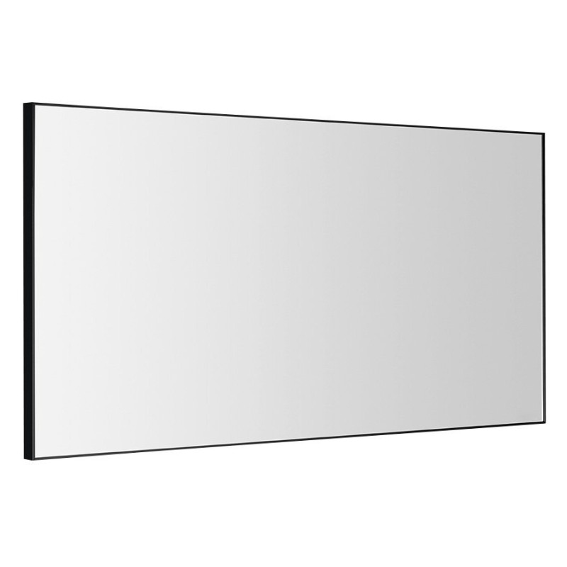Sapho AROWANA zrkadlo v ráme, 1200x600mm, čierna mat AWB1260