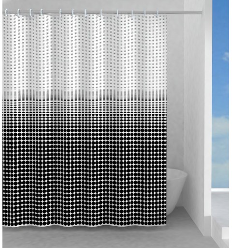 Gedy IPNOSI sprchový záves 180x200cm, polyester 1314
