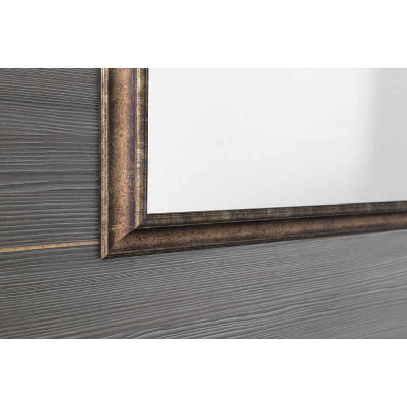 Sapho ROMINAzrkadlo v drevenom ráme 680x880mm, bronzová patina NL397