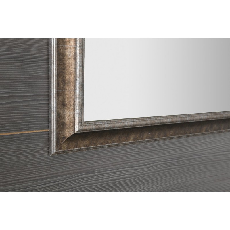 Sapho AMBIENTE zrkadlo v drevenom ráme 720x920mm, bronzová patina NL700