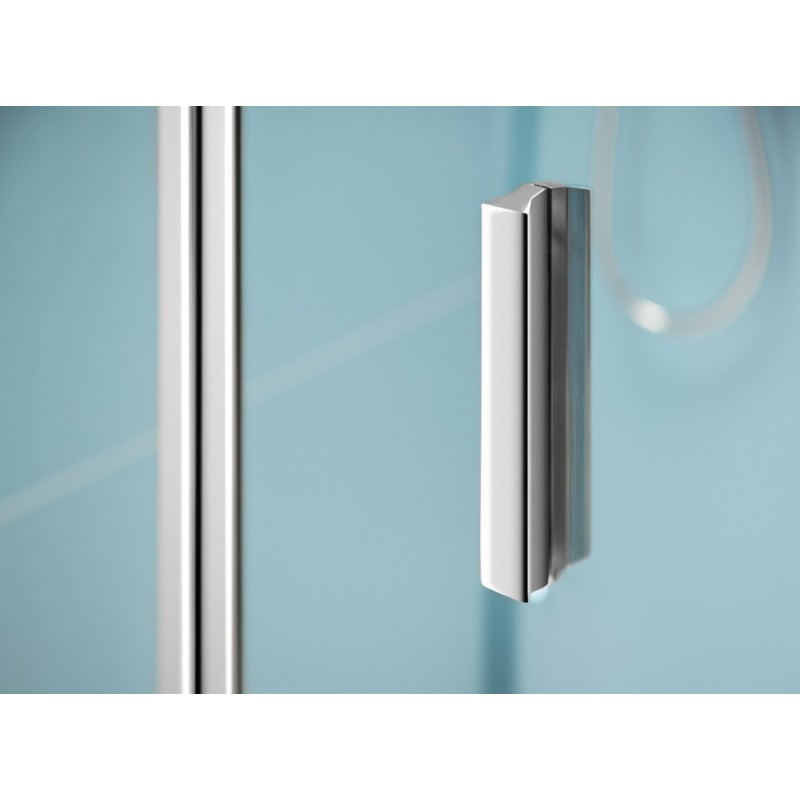 Polysan EASY LINE obdĺžniková sprchová zástena 700x900mm, skladacie dvere, L/P varianta, číre sklo EL1970EL3315