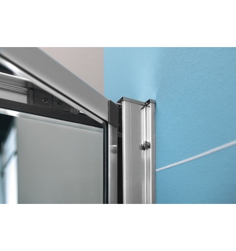 Polysan EASY LINE obdĺžniková sprchová zástena 900x700mm, skladacie dvere, L/P varianta, číre sklo EL1990EL3115